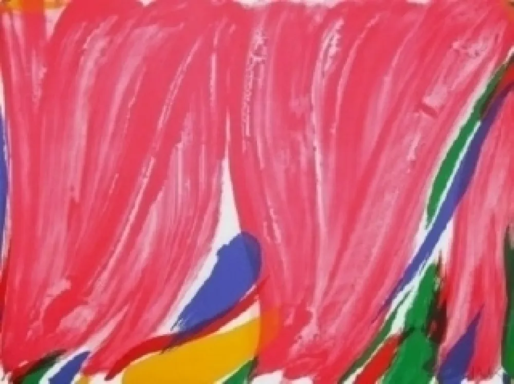 Lithografie Debré - Composition 