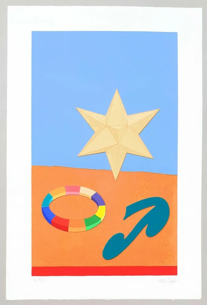 Zeefdruk Del Pezzo - Composizione