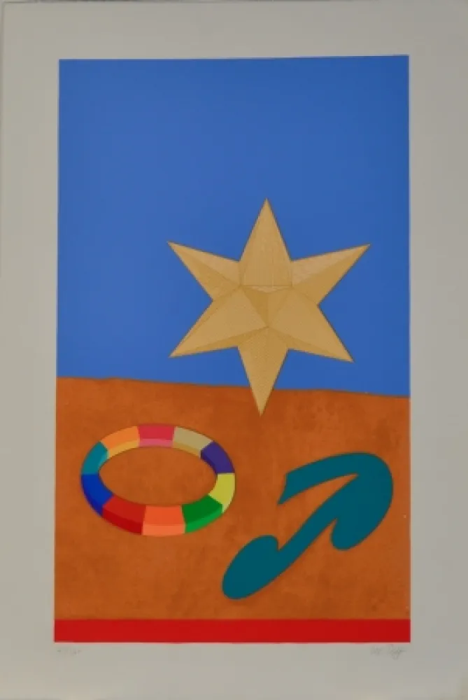 Zeefdruk Del Pezzo - Stella