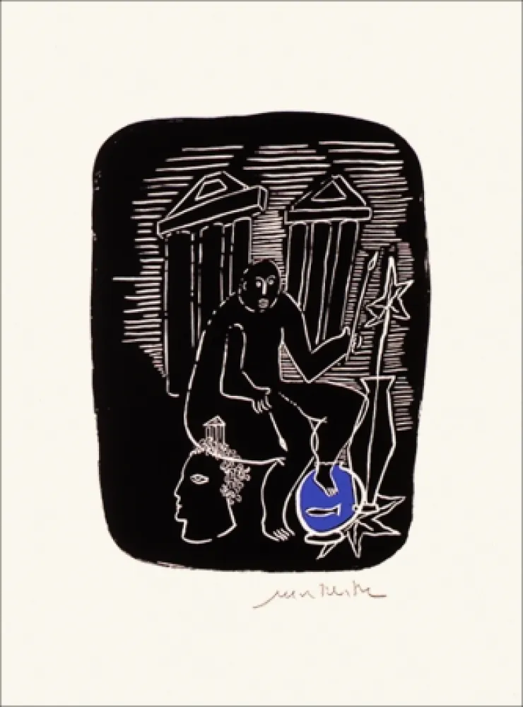 Lithografie Del Re - Eclipse