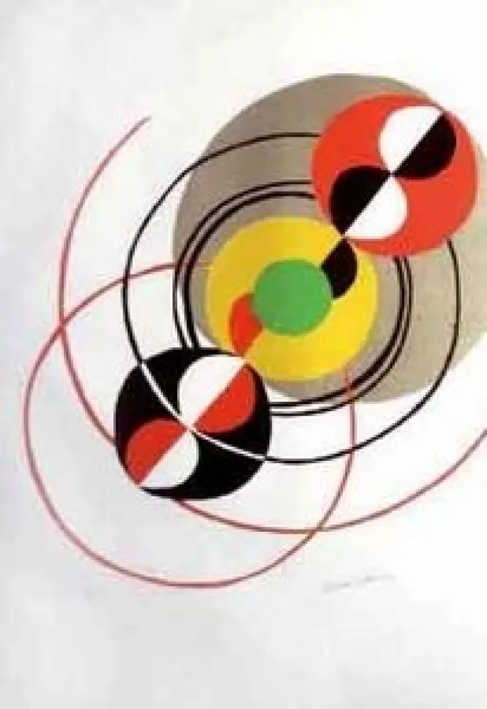 Lithografie Delaunay - Composition