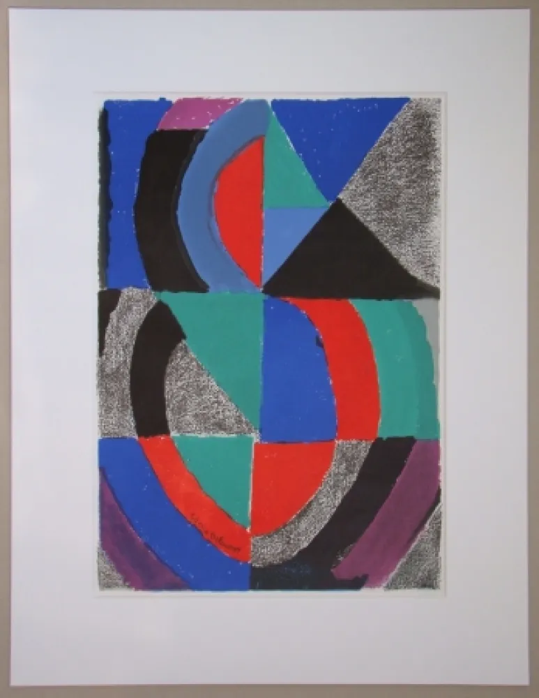 Lithografie Delaunay - Grande Icône