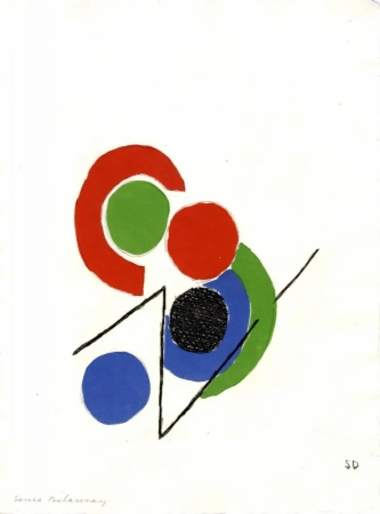 Ets En Aquatint Delaunay - Juste présent planche 1