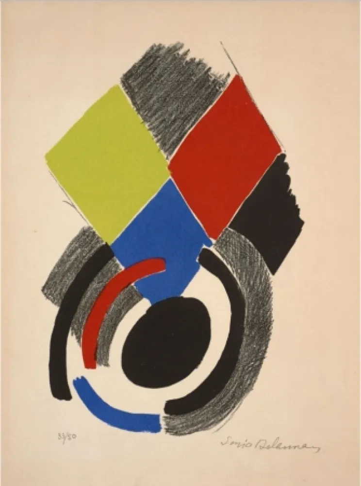 Lithografie Delaunay - Magie des rythmes