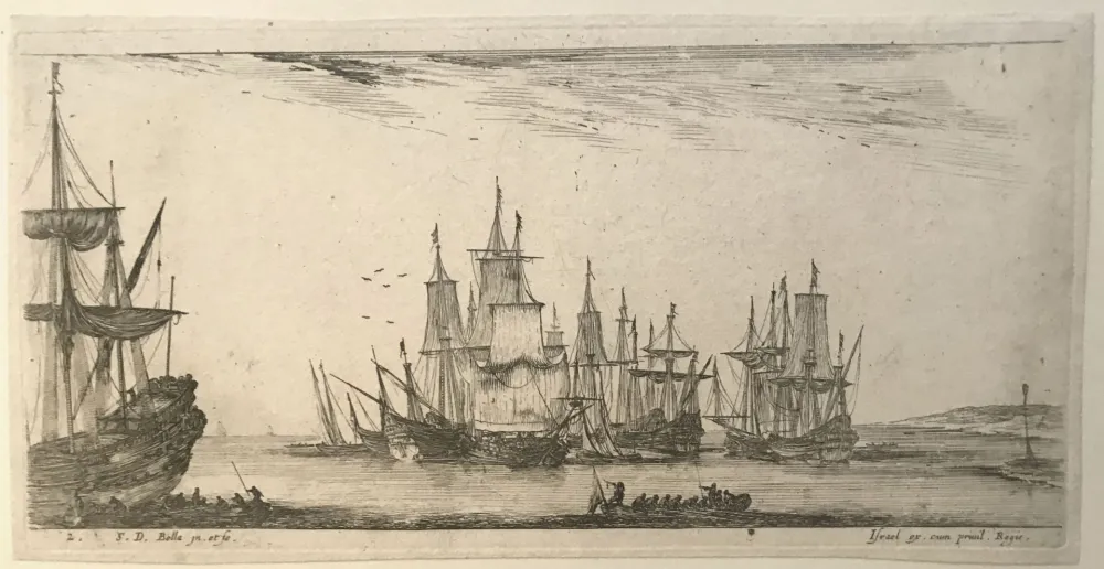 Droge Naald Della Bella - Sea landscape