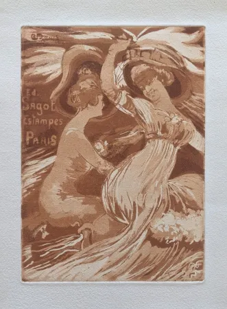 Aquatint Denis - Edmond Sagot Estampes Paris
