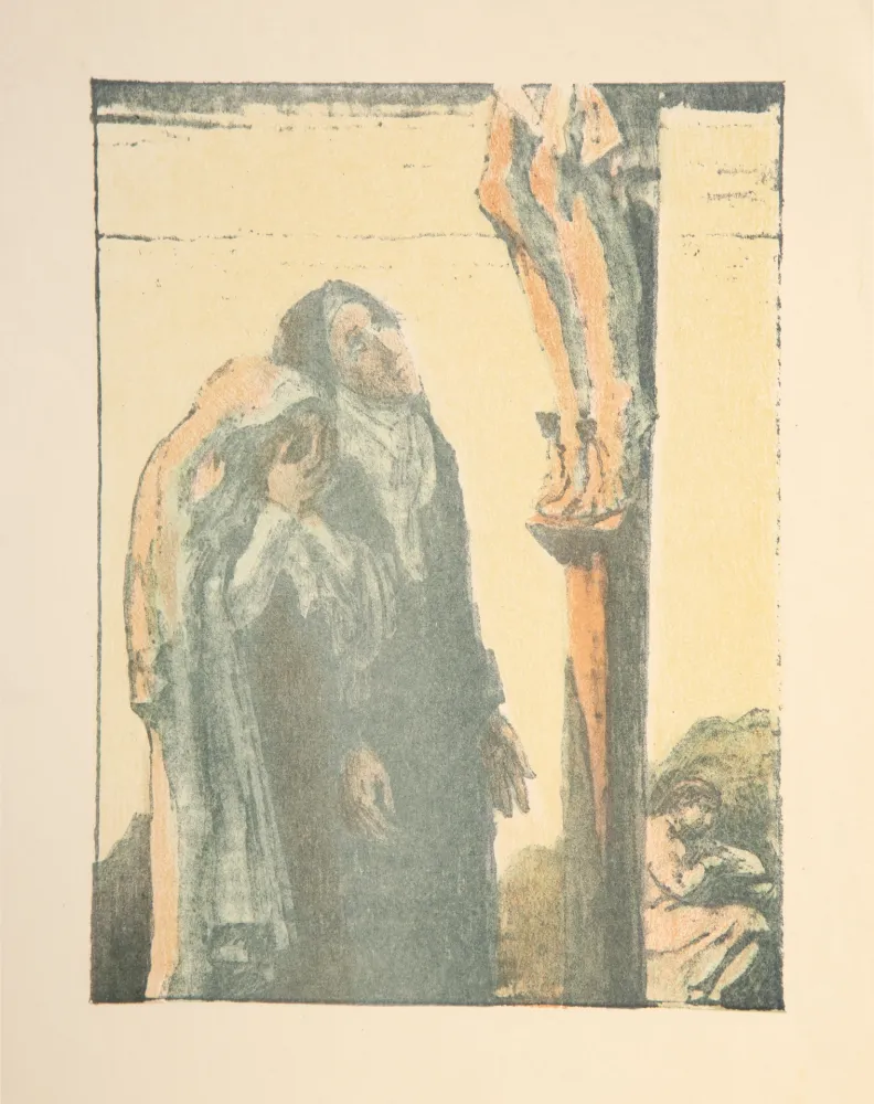 Lithografie Denis - Illustration from Poemes