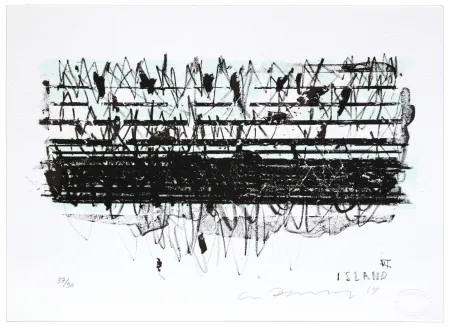 Lithografie Denning - Islande VI