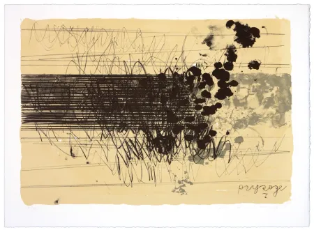 Lithografie Denning - Paysage I