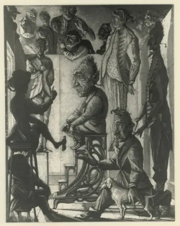 Ets En Aquatint Desmazières - Petit Controverse sans Importance