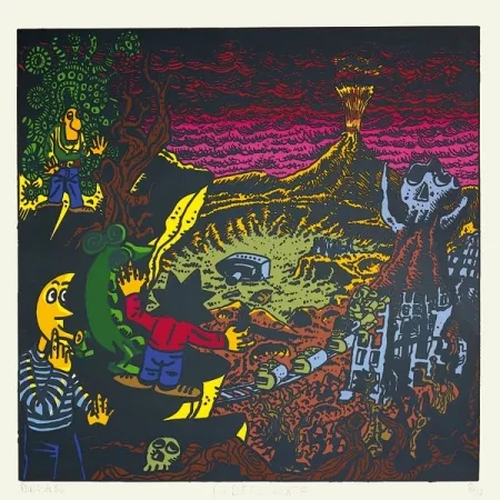 Zeefdruk Di Rosa - Decouverte