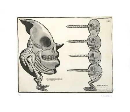 Ets En Aquatint Di Rosa - Huguette Soumission