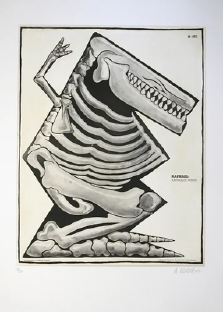 Ets En Aquatint Di Rosa - Raphaël