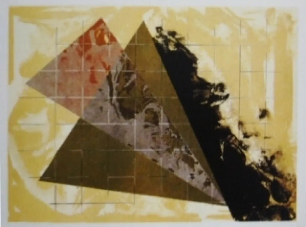 Lithografie Dill - Aerial Landscape 3