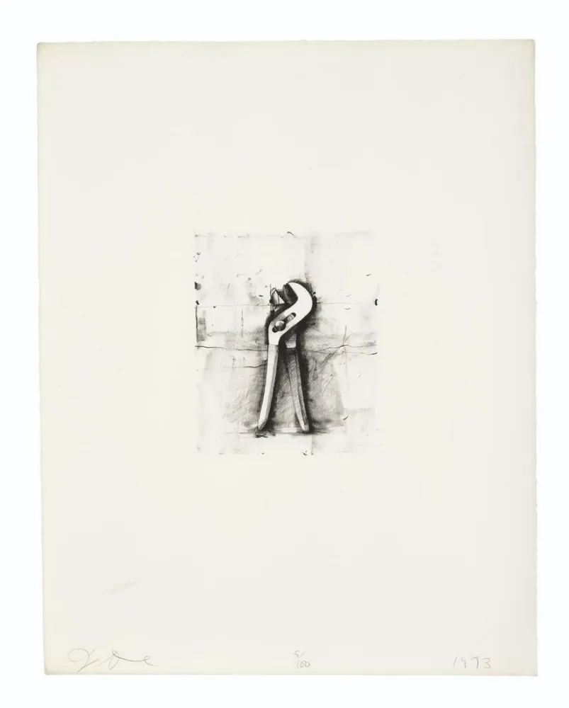 Lithografie Dine - Adjustable Wrench