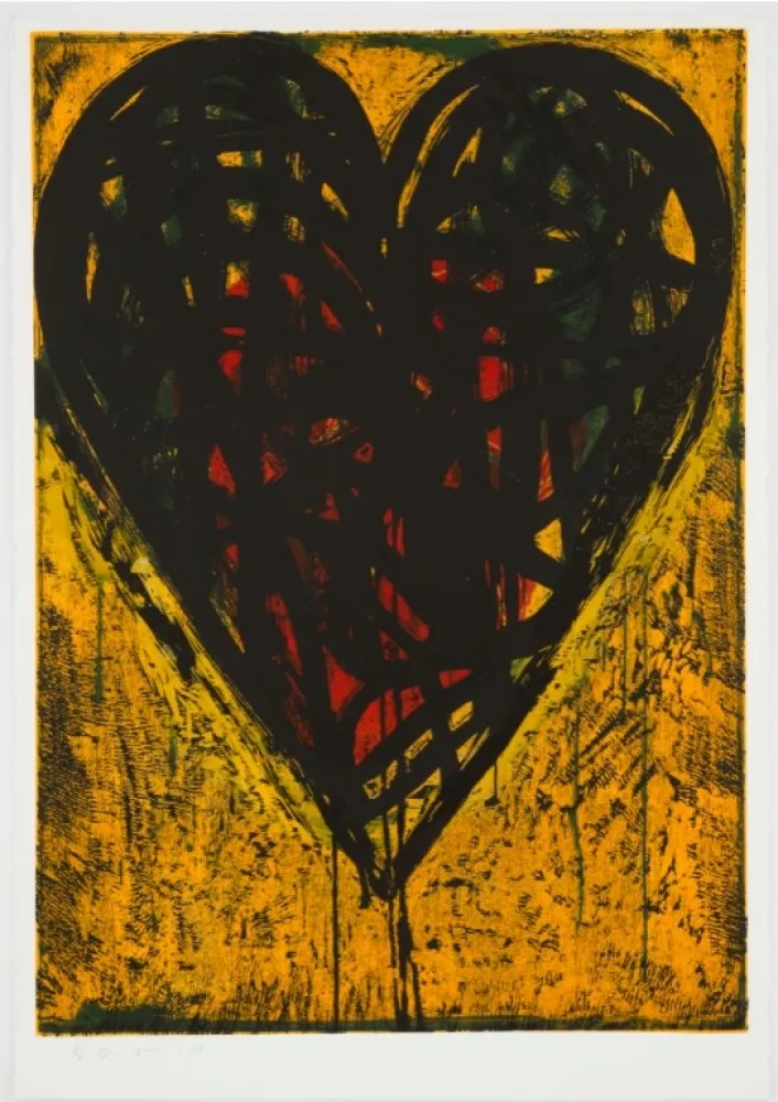 Houtsnede Dine - It is Summer, 12 A.M.