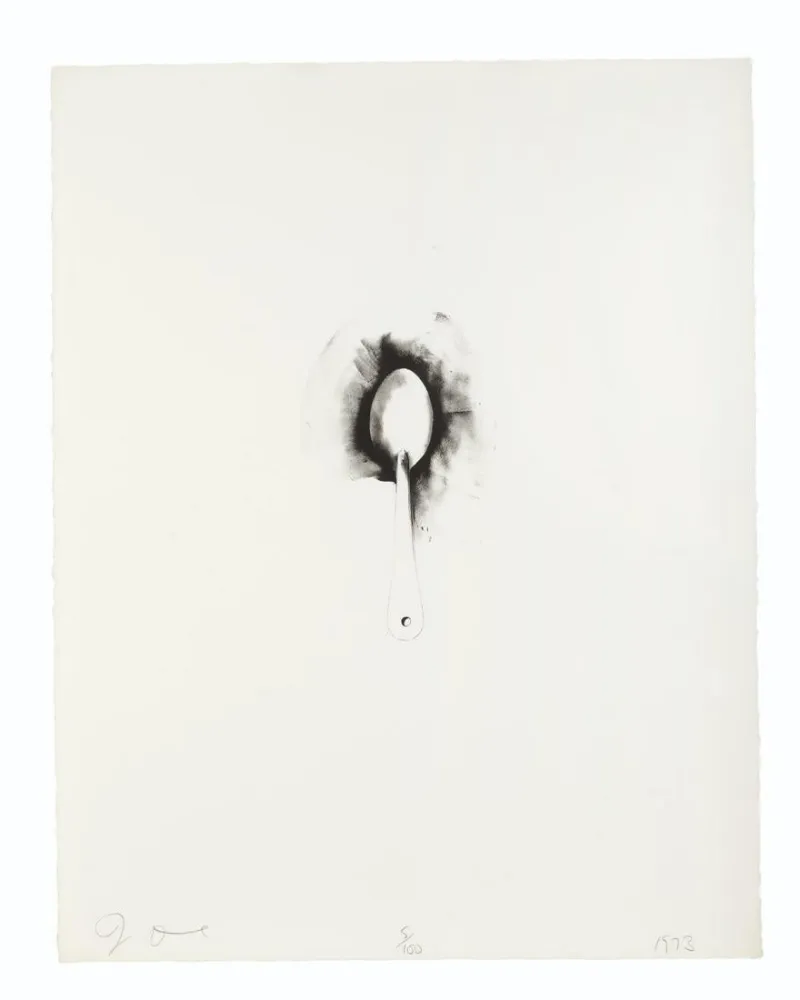 Lithografie Dine - Spoon