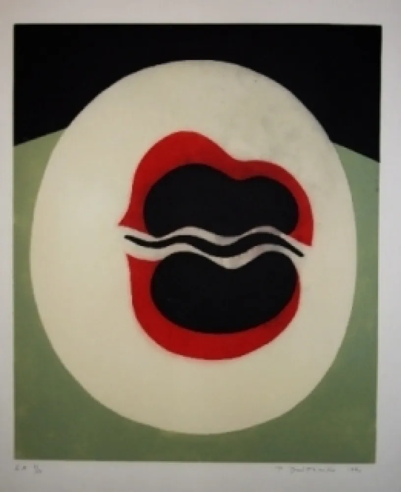 Ets En Aquatint Dmitrienko - La belle japonaise