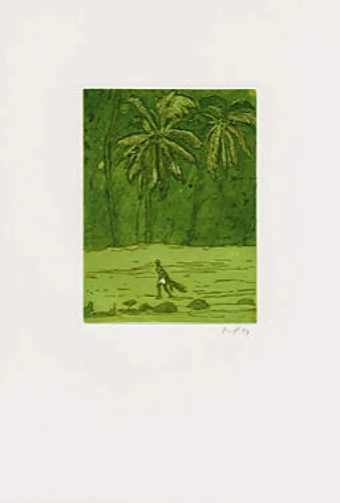 Ets En Aquatint Doig - Pelican