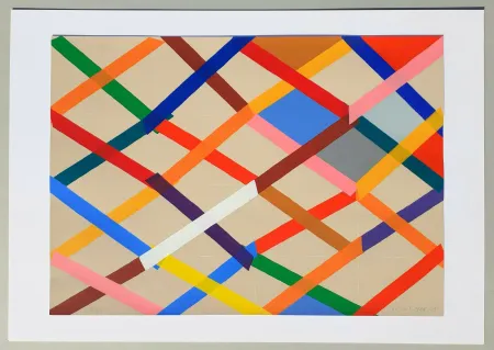 Zeefdruk Dorazio - Composizione