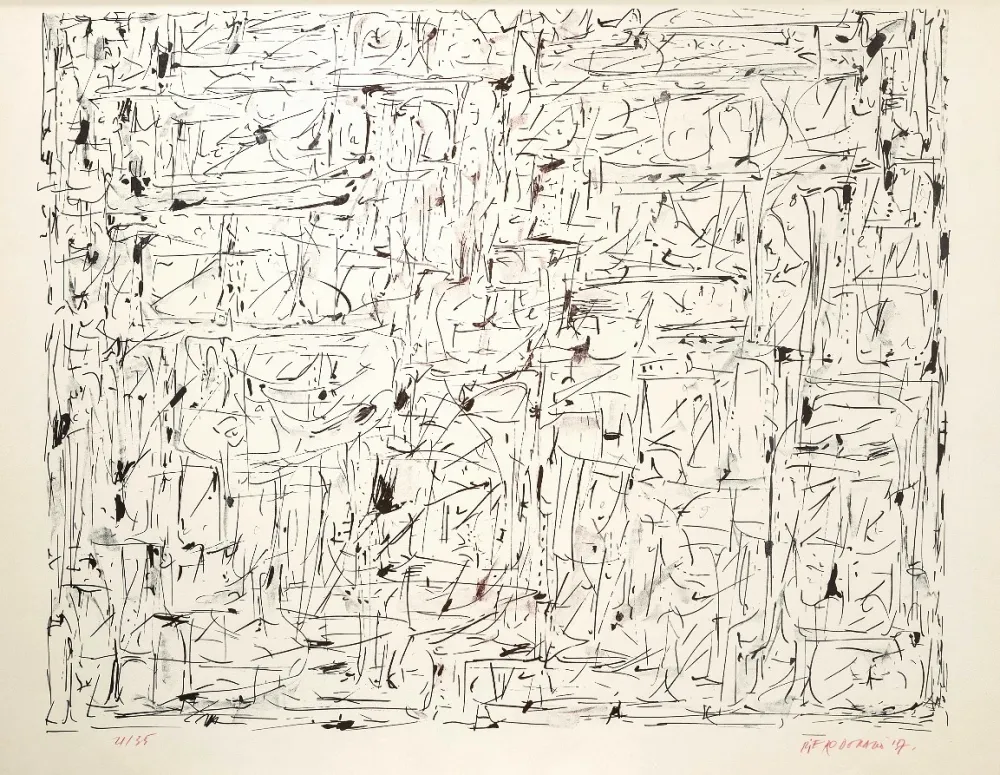 Lithografie Dorazio - Composizione