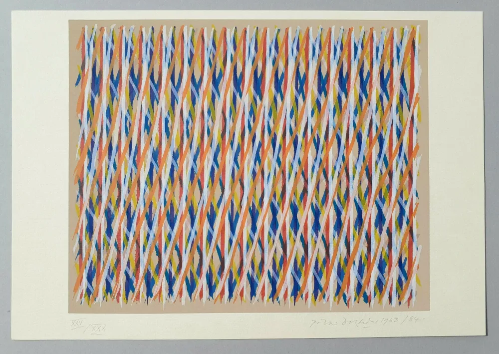 Zeefdruk Dorazio - Jeu flamand n°1