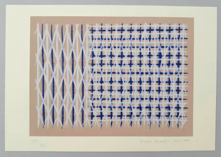 Zeefdruk Dorazio - Jeus ècossais VI