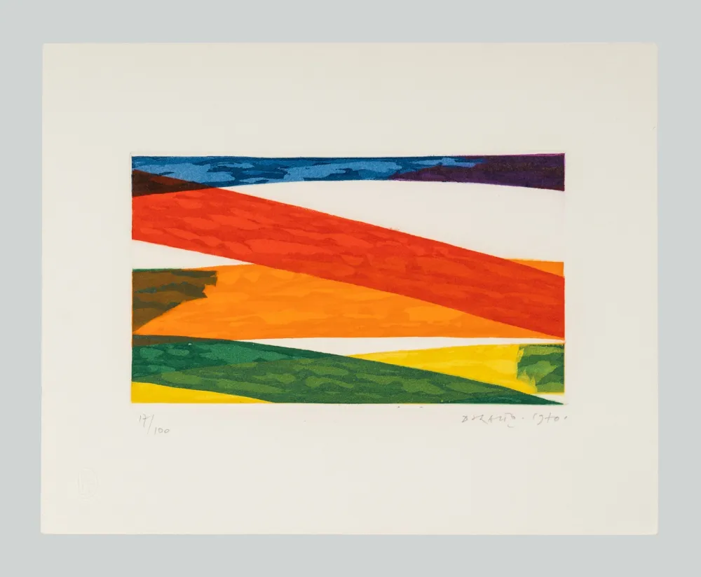 Ets En Aquatint Dorazio - Senza titolo