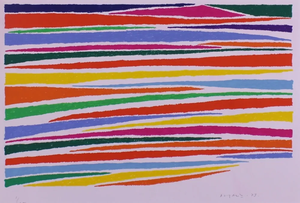 Lithografie Dorazio - SENZA TITOLO