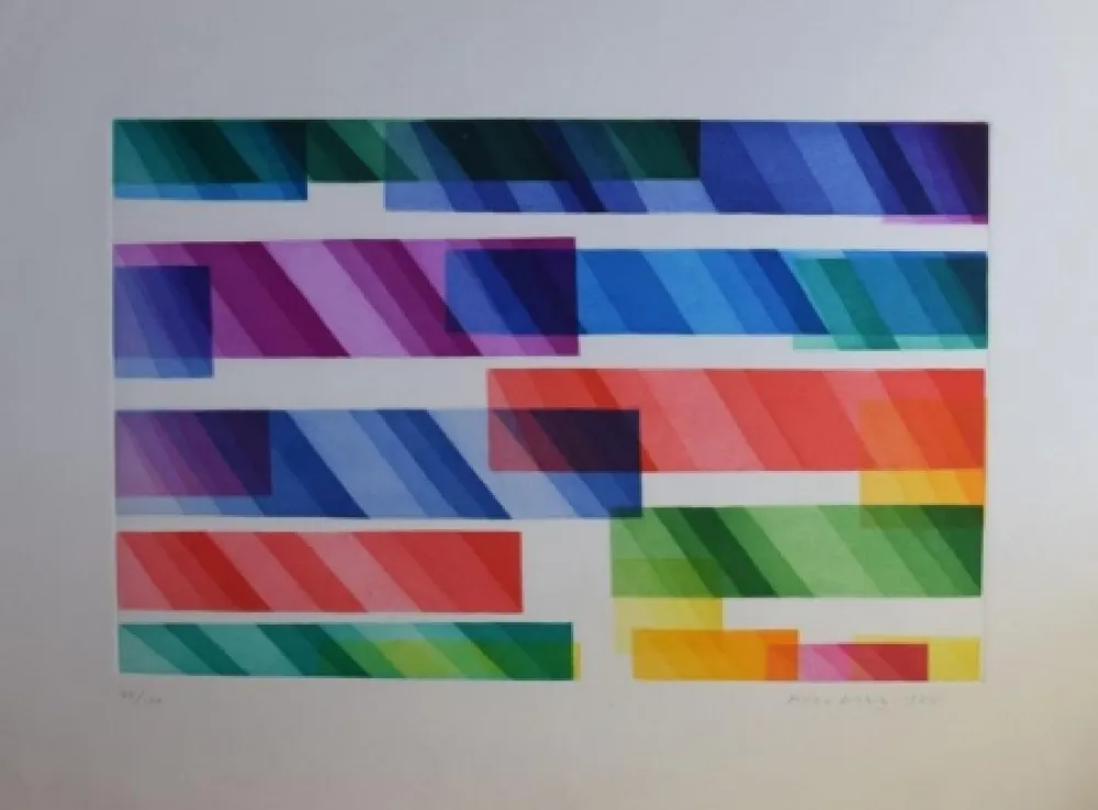 Ets En Aquatint Dorazio - Senza titolo