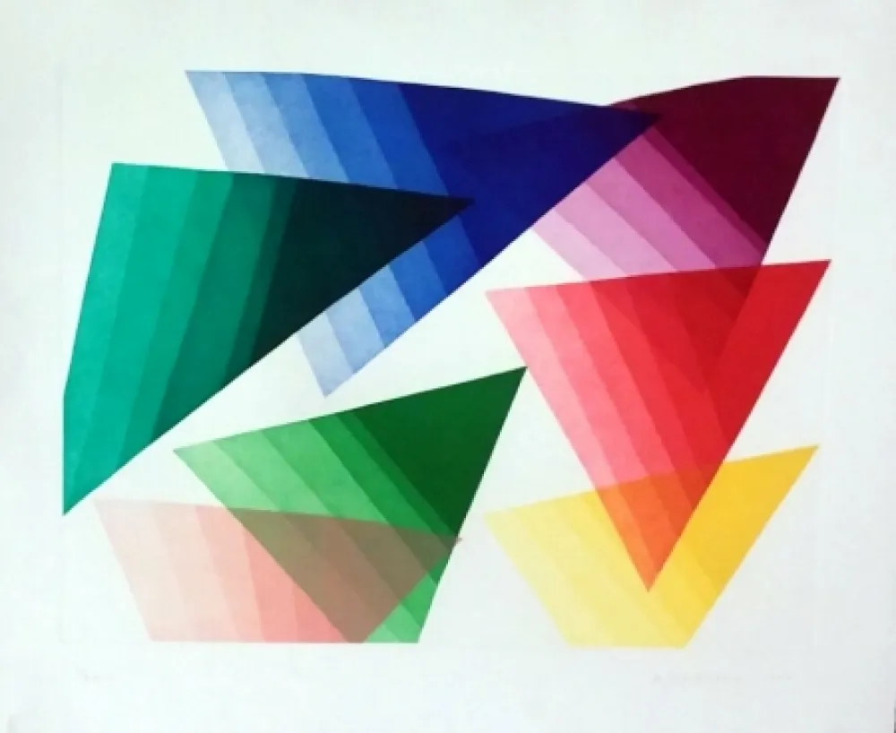 Ets En Aquatint D'orazio - Senza titolo