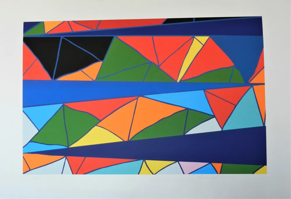 Lithografie Dorazio - Senza titolo