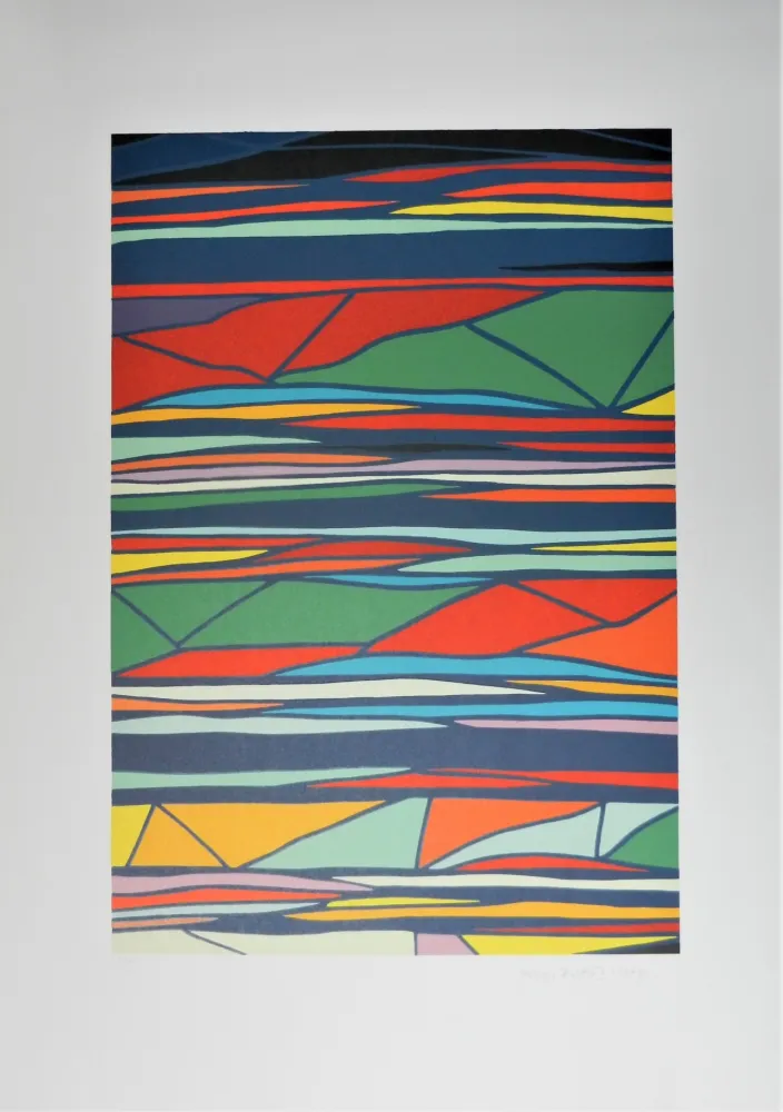 Lithografie Dorazio - Senza titolo