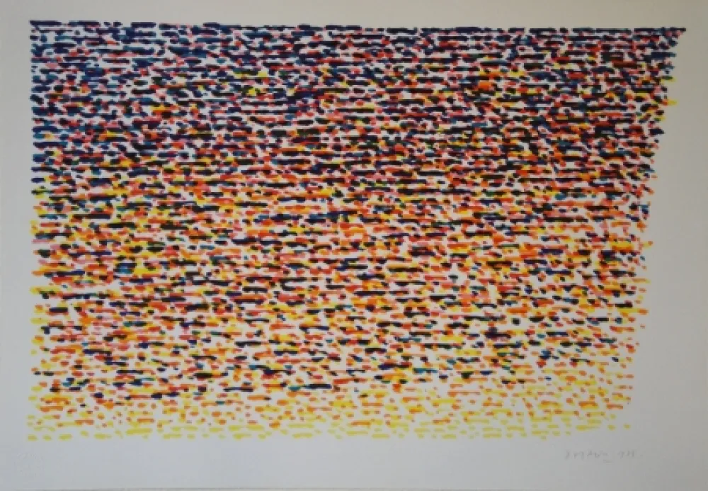 Lithografie Dorazio - Untitled