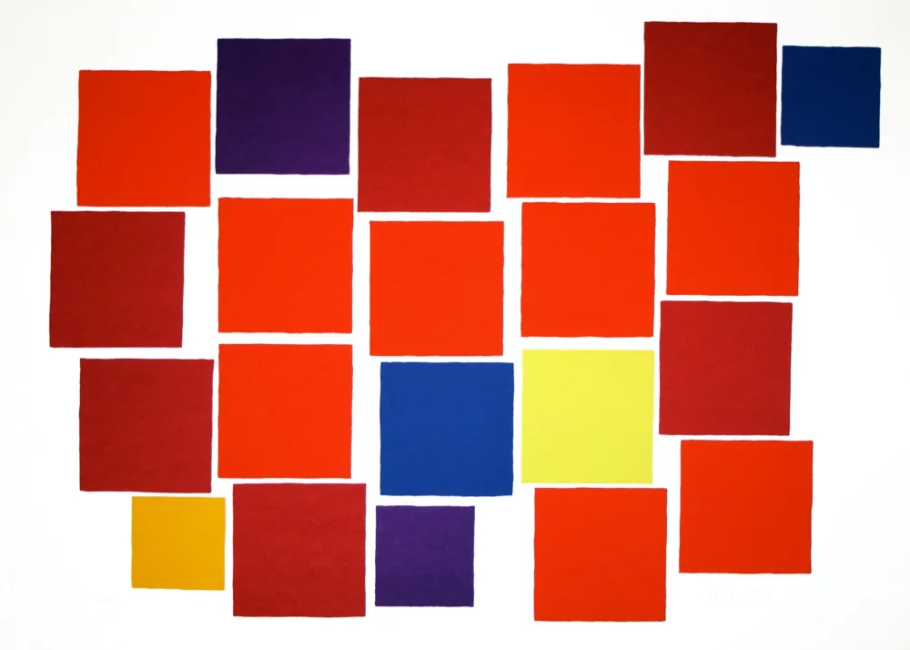 Lithografie Dorazio - Untitled