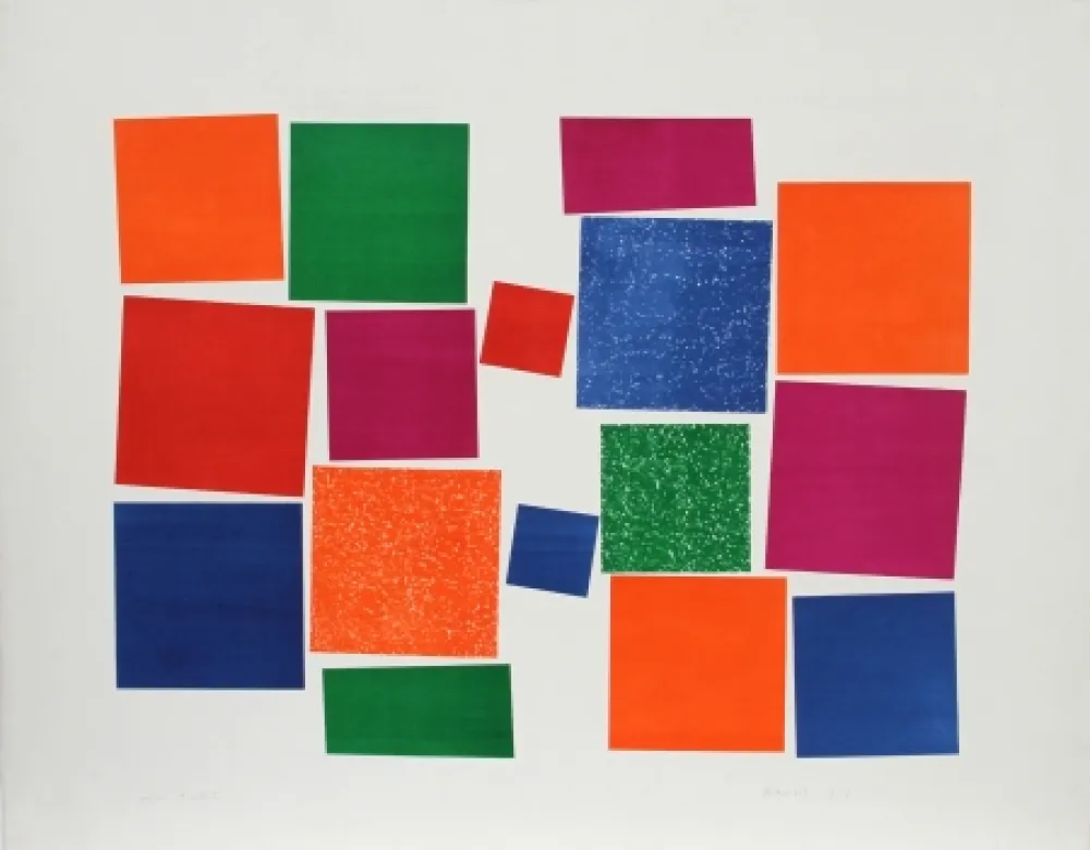 Lithografie D'orazio - Untitled V