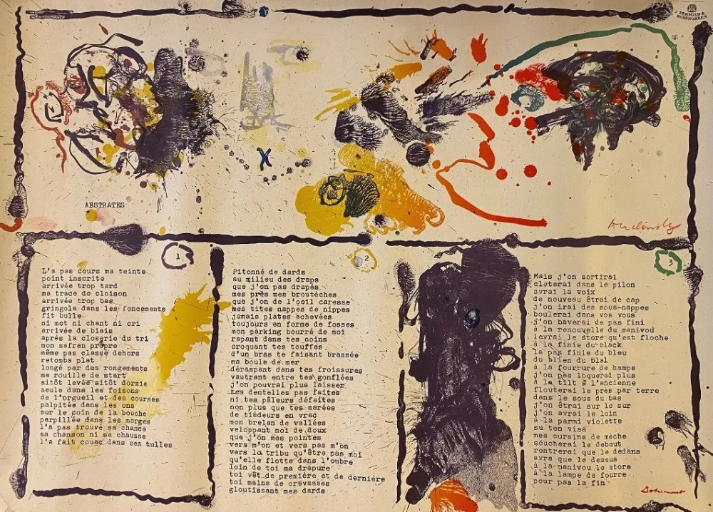 Lithografie Dotremont - Abstrates