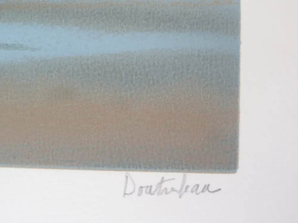 Lithografie Doutreleau - La vague