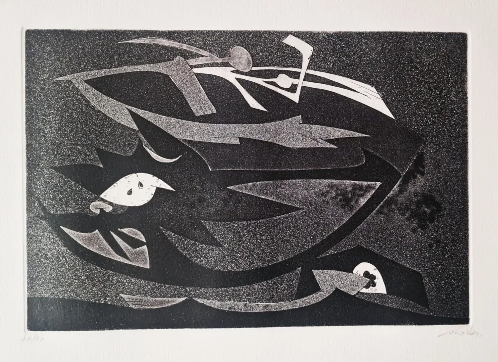 Ets En Aquatint Dova  - Senza titolo