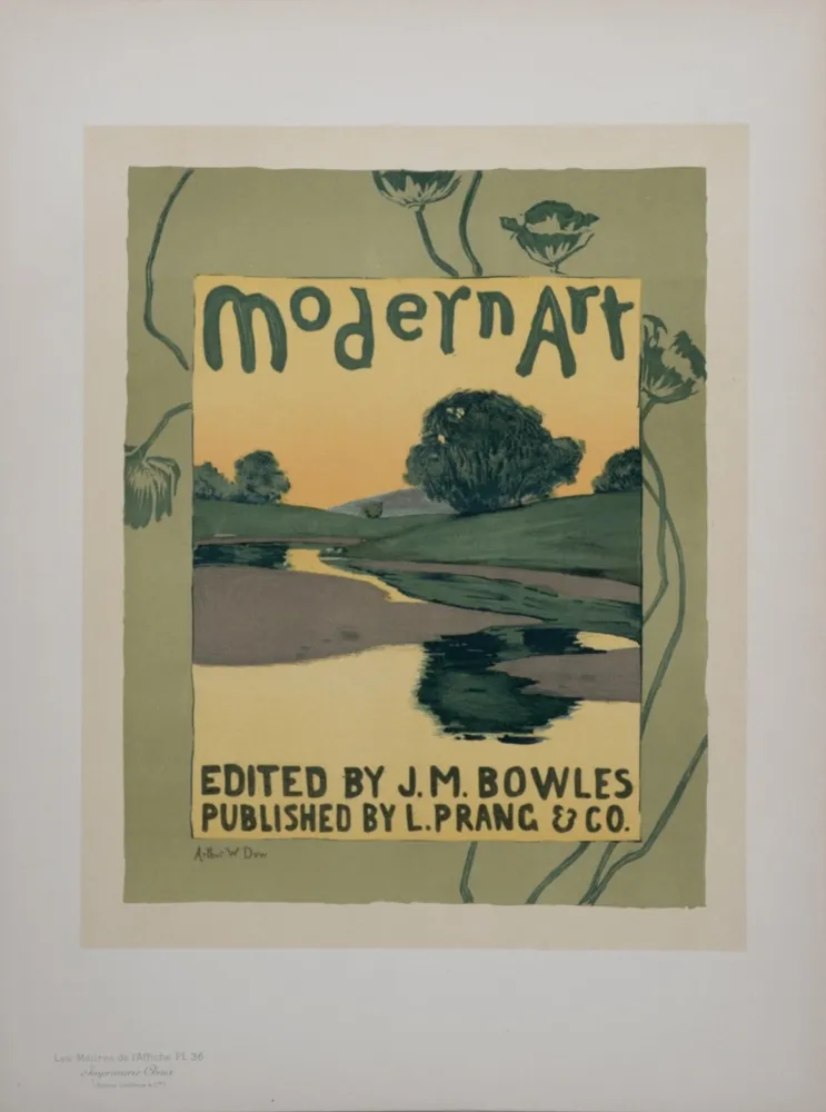 Lithografie Dow - Modern Art, Les Maitres de L’Affiche