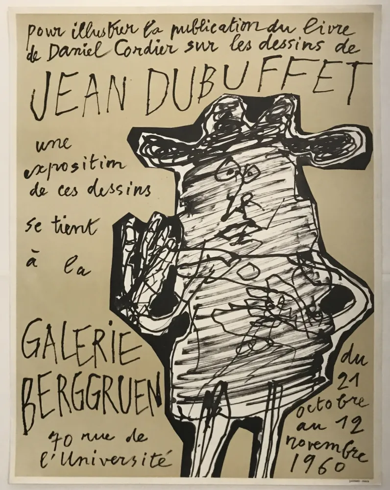 Lithografie Dubuffet - Galerie Berggruen