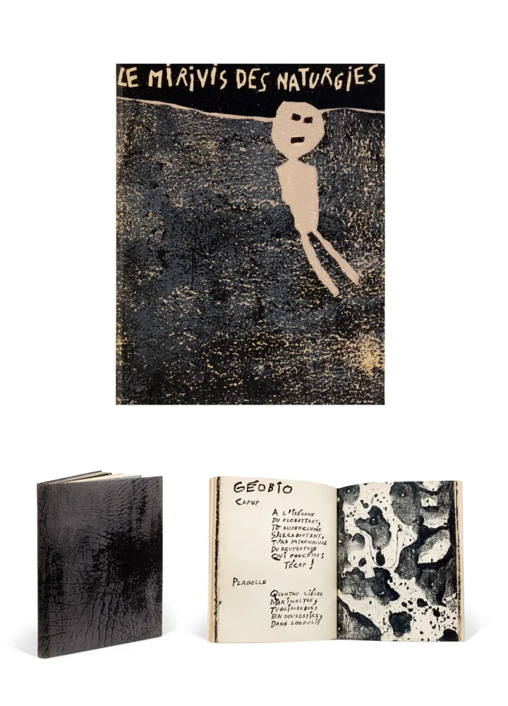 Geïllustreerd Boek Dubuffet - LE MIRIVIS DES NATURGIES. 16 lithographies originales (1962-1963)