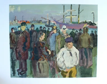 Lithografie Dufy - Quia a Rouen