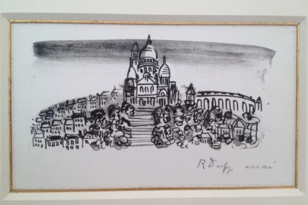 Lithografie Dufy - Sacre Coeur