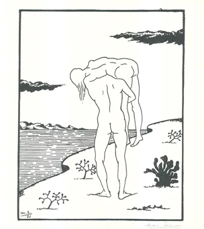 Lithografie Eemans - Untitled