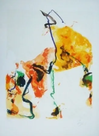 Lithografie En Jong - Monde imaginaiire II