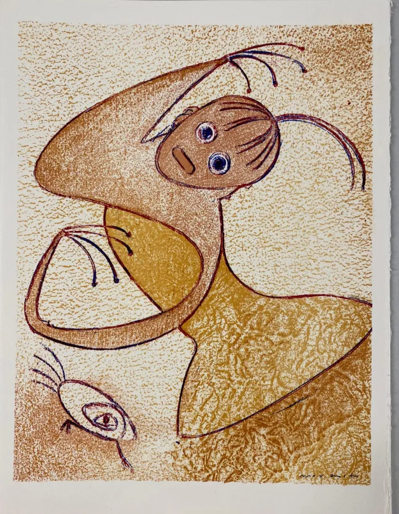 Lithografie Ernst - Hommage à San Lazzaro