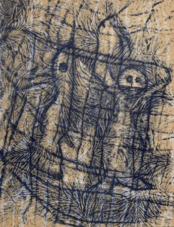 Lithografie Ernst - Un Chant d'amour, 1958