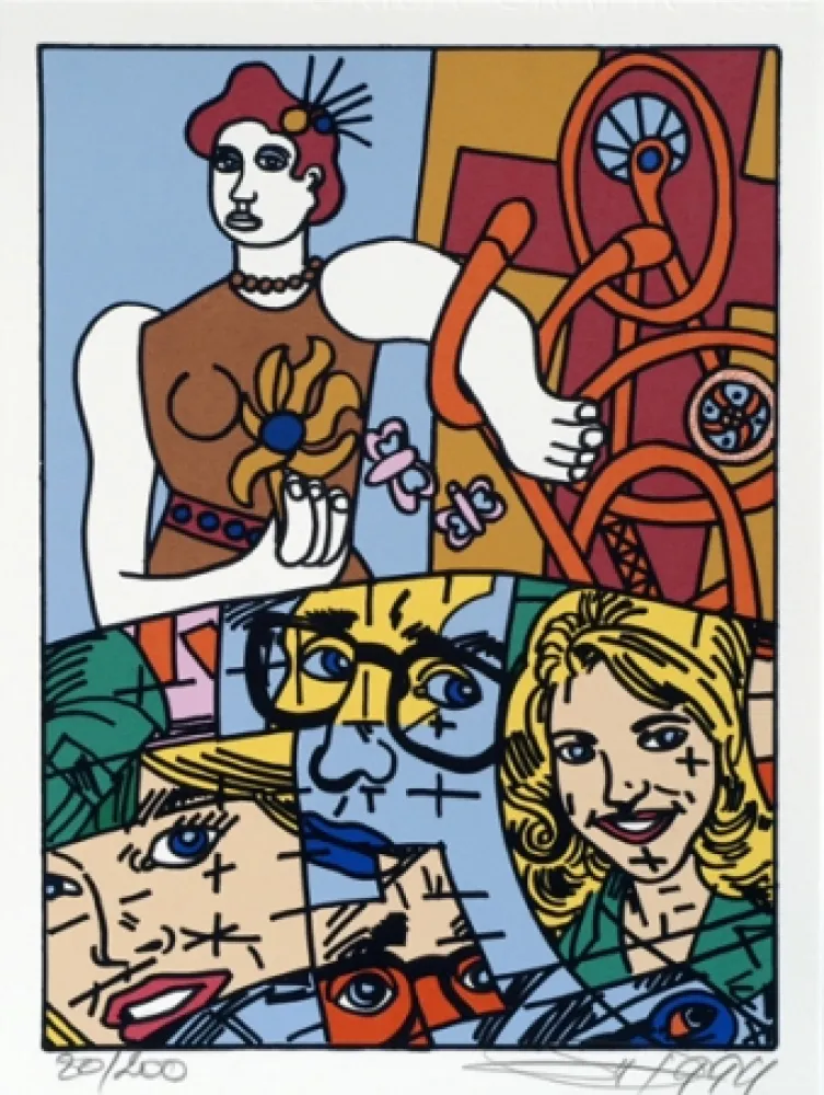 Zeefdruk Erro - From the series 