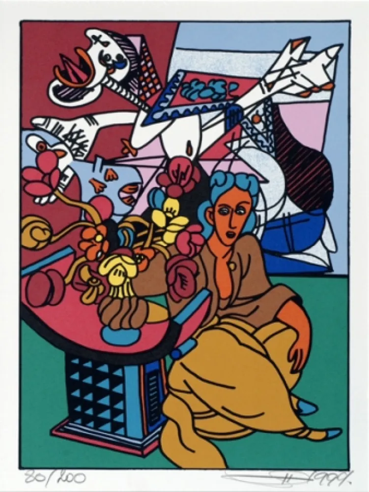 Zeefdruk Erro - From the series 